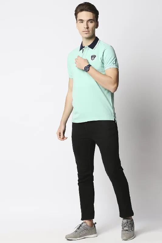 Celebrate the Weekend with Discounts Muscle Fit Polo T-shirt