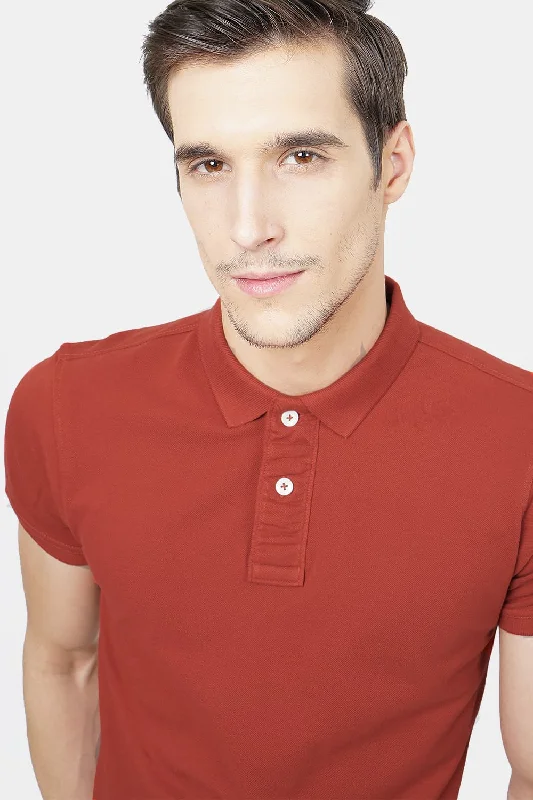 Don't Miss Muscle Fit Polo T.shirt
