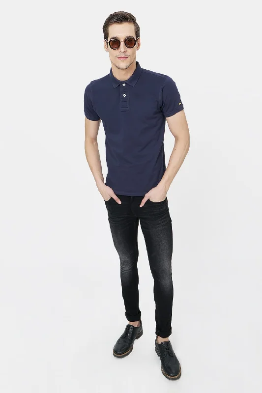 Time-Sensitive Muscle Fit Polo T.shirt