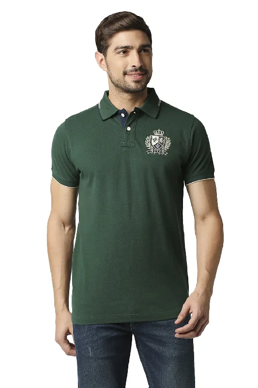 Shop Now Muscle Fit Polo T-shirt