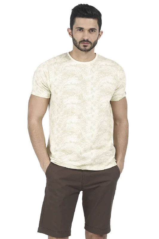 Special Buy Muscle Fit Printed Crew Neck T Shirt