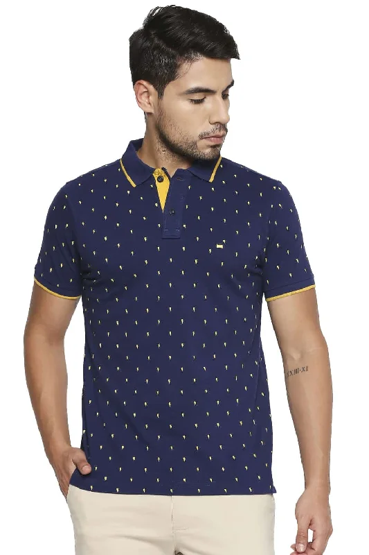 Savings Soar This Weekend Muscle Fit Printed Polo T Shirt