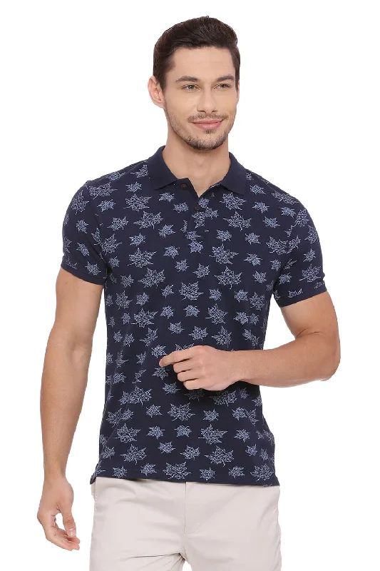 Weekend Deals to Brighten Your Day Muscle Fit Printed Polo T Shirt