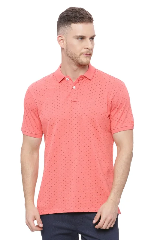 Price Slash Muscle Fit Printed Polo T Shirt