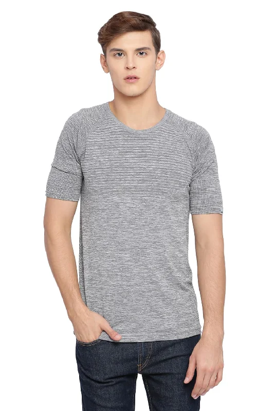 Make Your Weekend Count with Savings Muscle Fit Raglan Crew Neck T Shirt