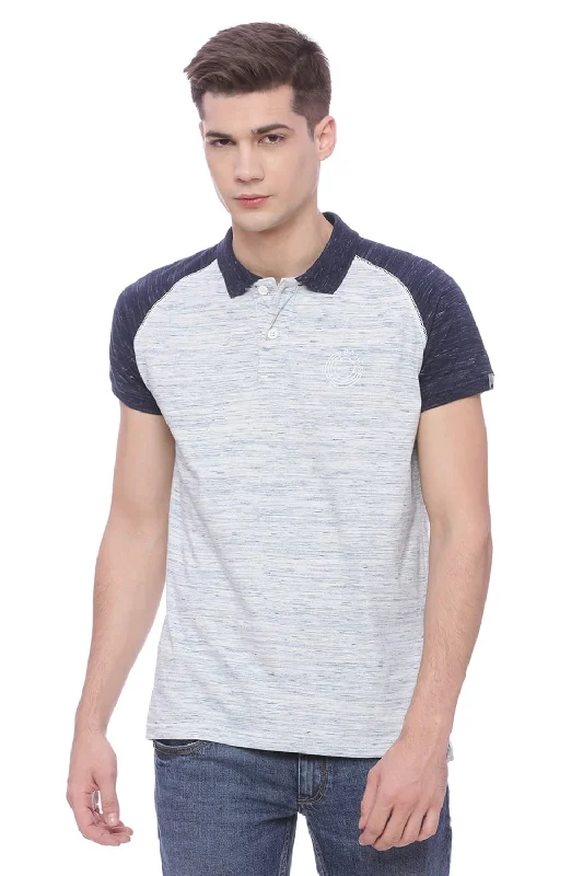 Weekend Offers That Shine Muscle Fit Raglan Polo T Shirt