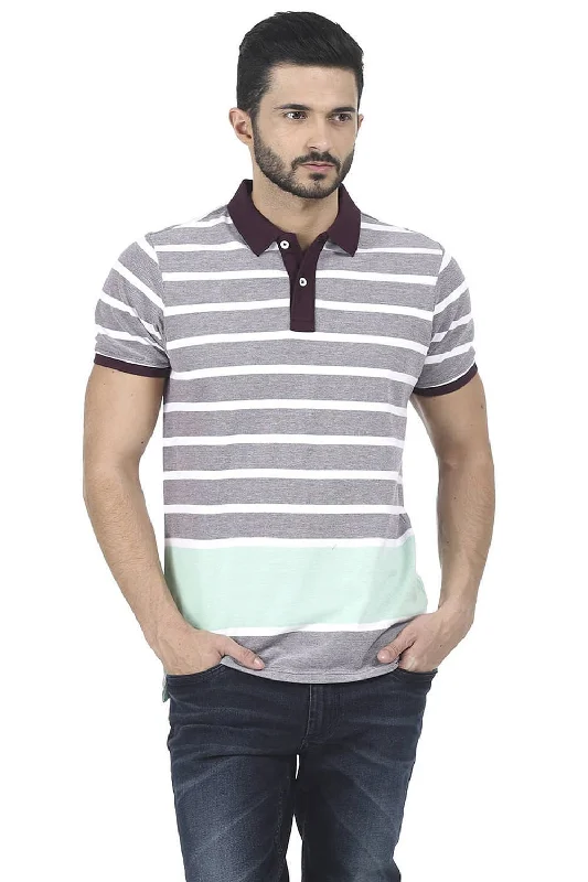 Take Advantage Muscle Fit Rugby Polo T Shirt