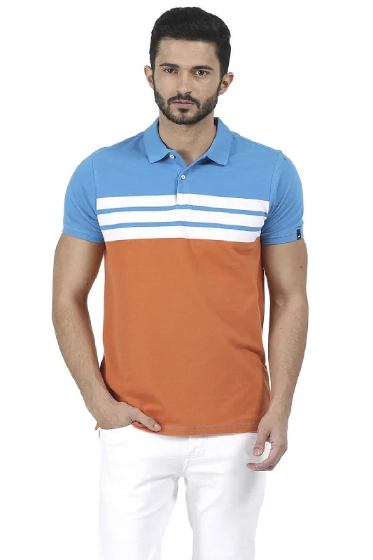 Weekend Discounts to Snag Muscle Fit Striped Polo T Shirt
