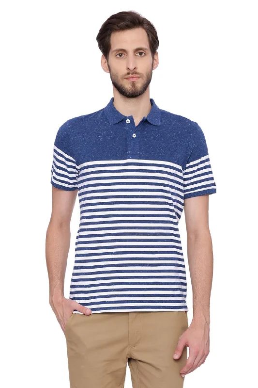 Unbeatable Prices Muscle Fit Striped Polo T Shirt