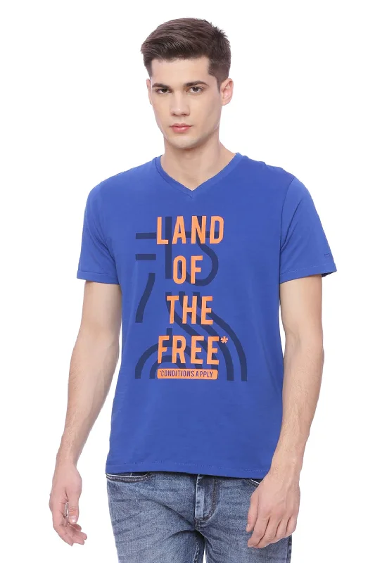 Weekend Discounts to Relish Muscle Fit V Neck T Shirt