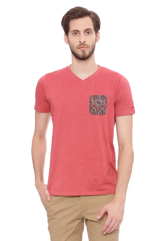 Major Savings Muscle Fit V Neck T Shirt