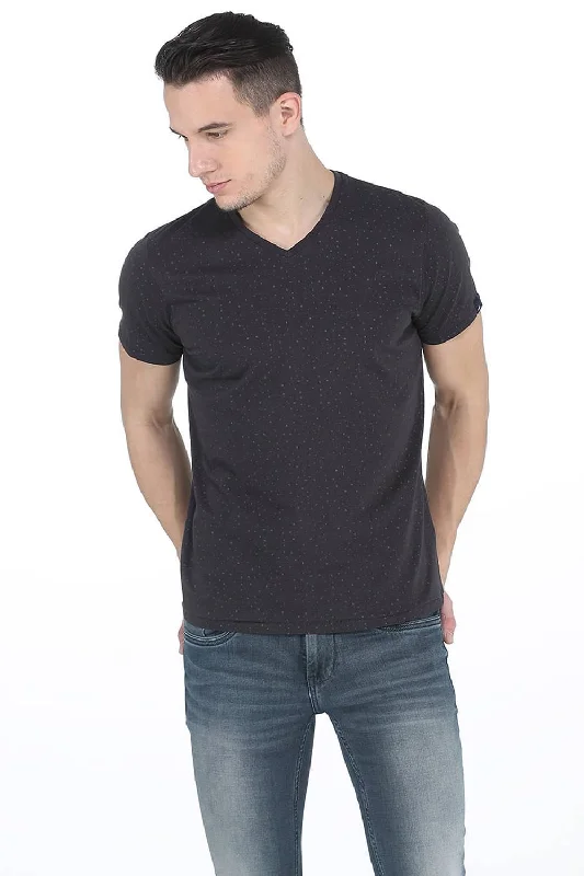 Warehouse Sale Muscle Fit V Neck T. Shirt