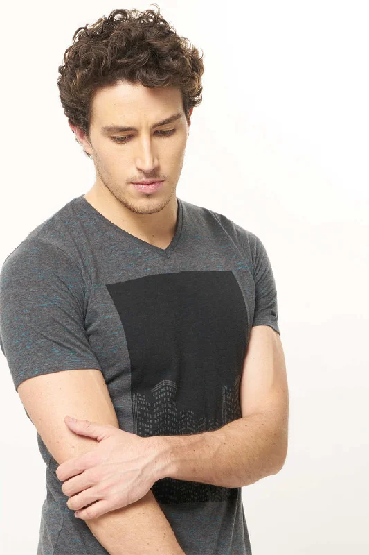 Unmissable Offer Muscle Fit V Neck T.shirt
