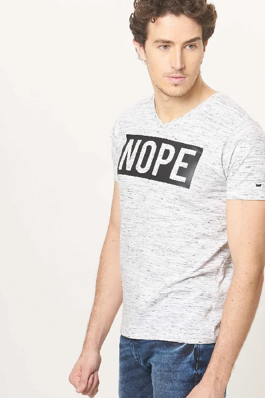 Final Sale Muscle Fit V Neck T.Shirt
