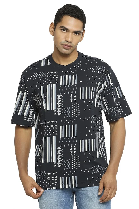 Relaxed Fit Printed Crew T-shirt