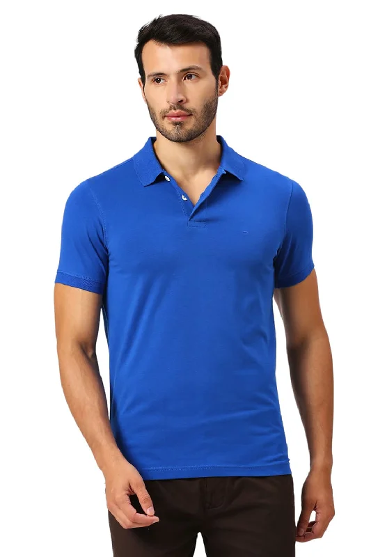 Huge Savings Muscle Fit Cotton Stretch Solid Polo T-Shirts