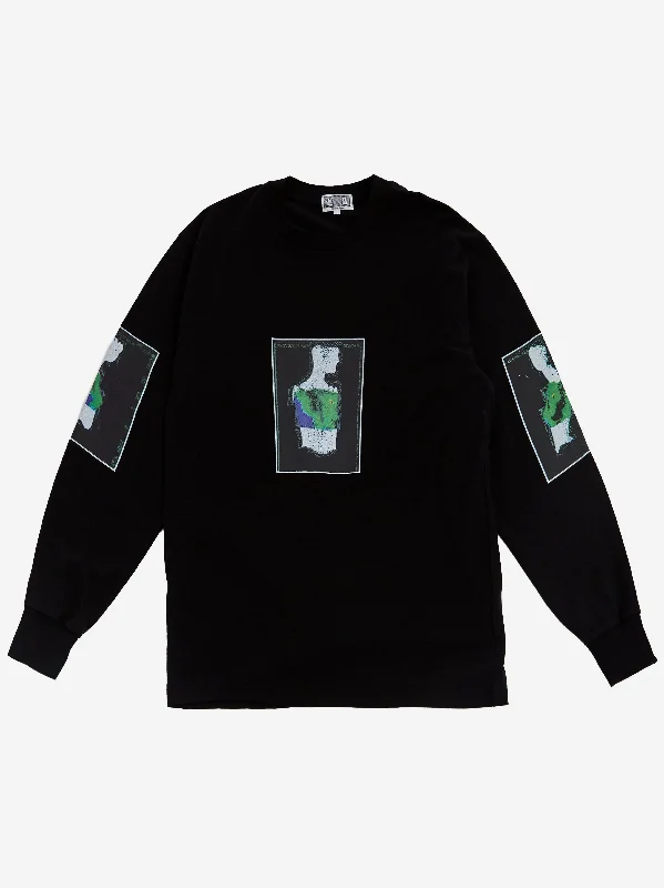 C.E Cav Empt Torshin SEQ Long Sleeve T-Shirt - Black