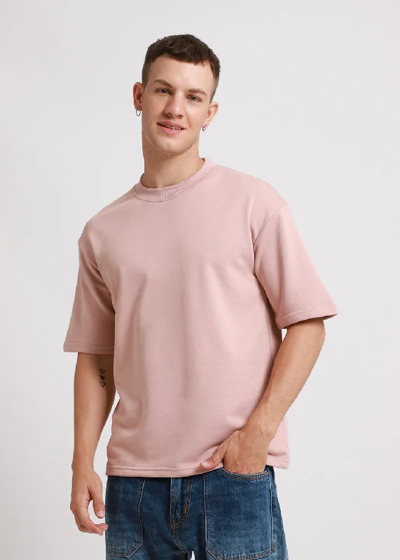 Crepe Oversized Basic T-shirt