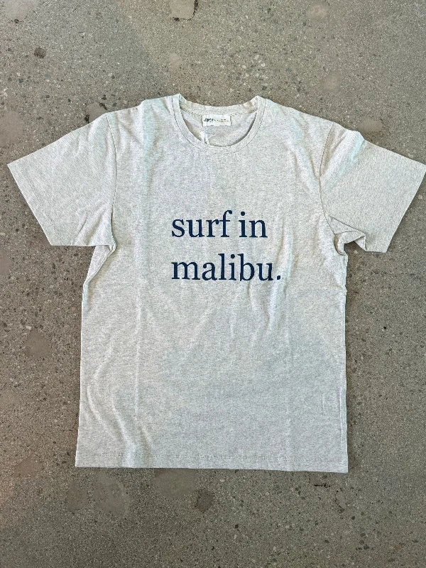 Early Bird Cuisse de Grenouille Surf in Malibu Light Grey T-Shirt - Exclusive