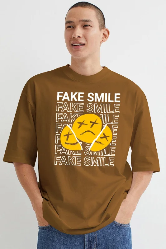 Limited Edition Fake Smile Over size T-Shirt