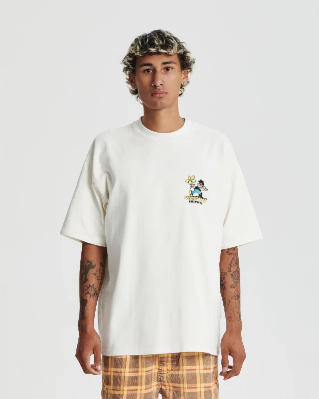Price Rollback Feelgood Tee - Vintage White