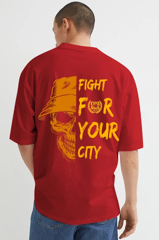 Exclusive Online Offer Fight for Your City Oversized T-Shirt
