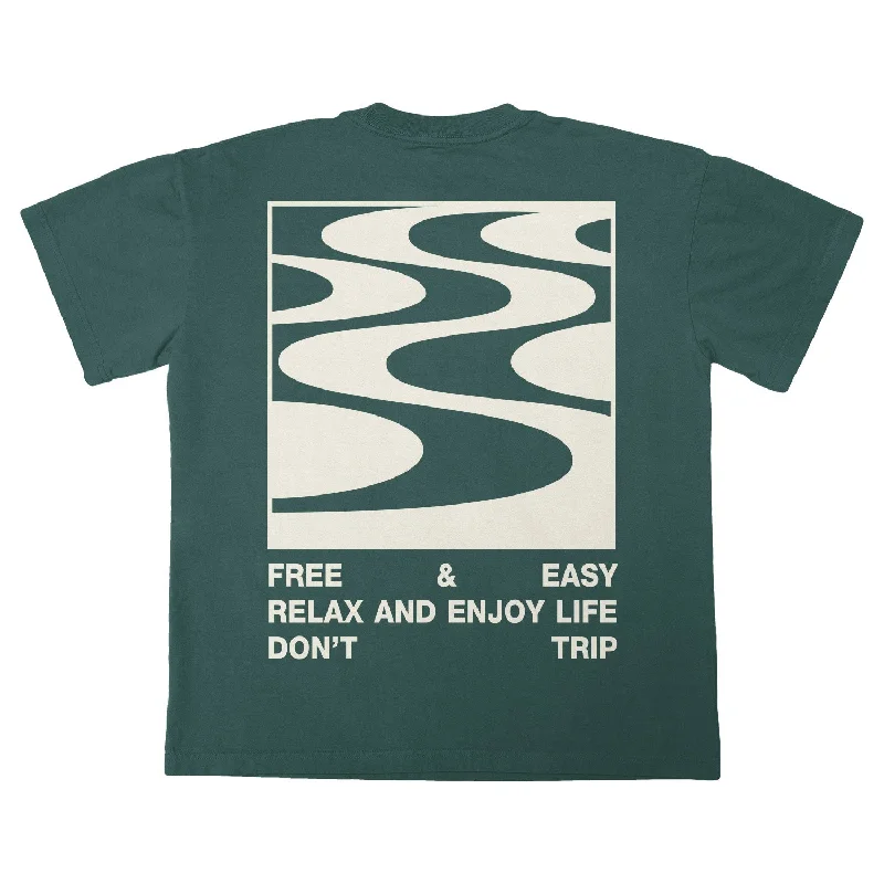 Pay Less Free and Easy Premium Rio Boxy T-Shirt