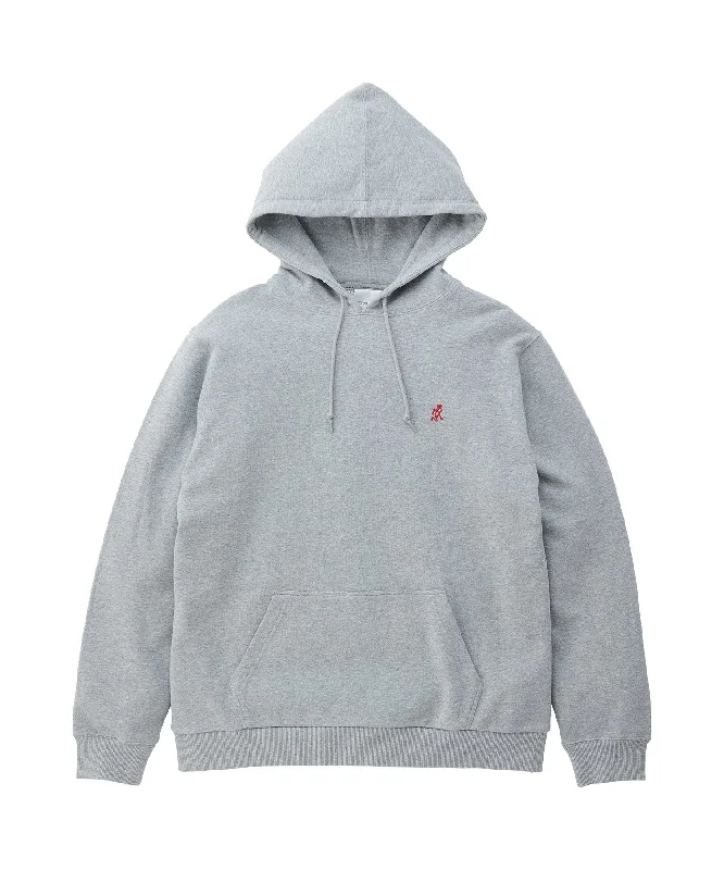 Steal Deal Gramicci Heather Grey Hooded One Point Sweatshirt