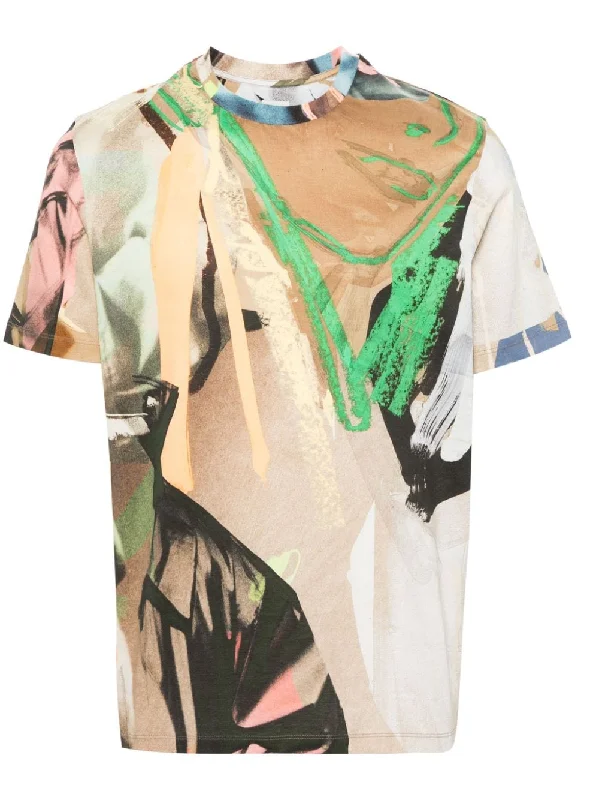 Graphic-Print Cotton T-Shirt