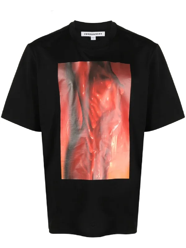 Year-End Clearance Graphic-Print Crew-Neck Cotton T-Shirt