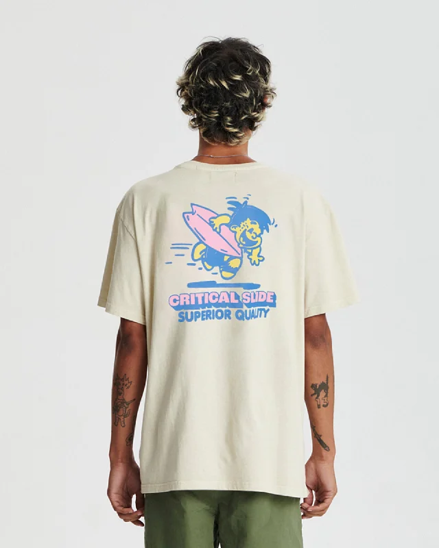 Deep Discounts Grom Tee - Bone