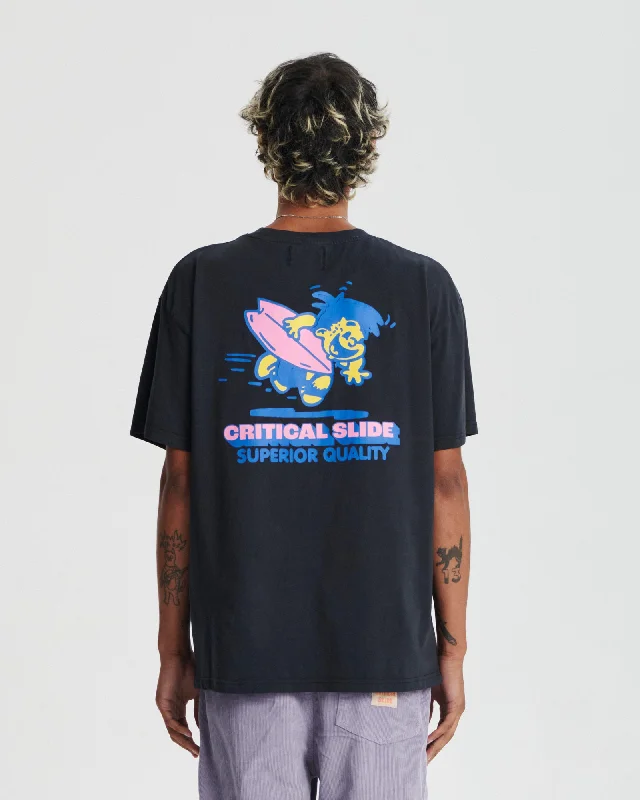 Price Cut Grom Tee - Vintage Black