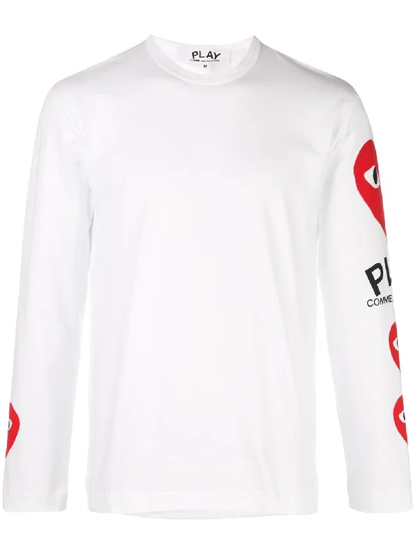 Quick Sale Heart Printed Sleeves T-Shirt