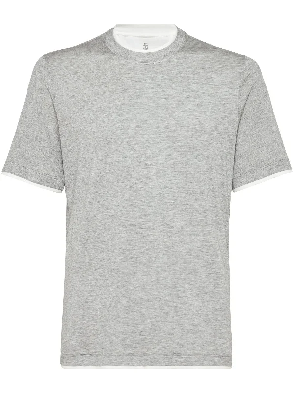 Layered Crew-Neck T-Shirt