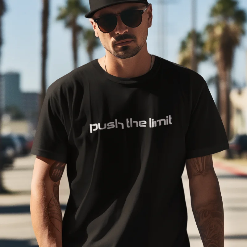 MACHINE PUSH THE LIMIT TEE 2.0 - Black