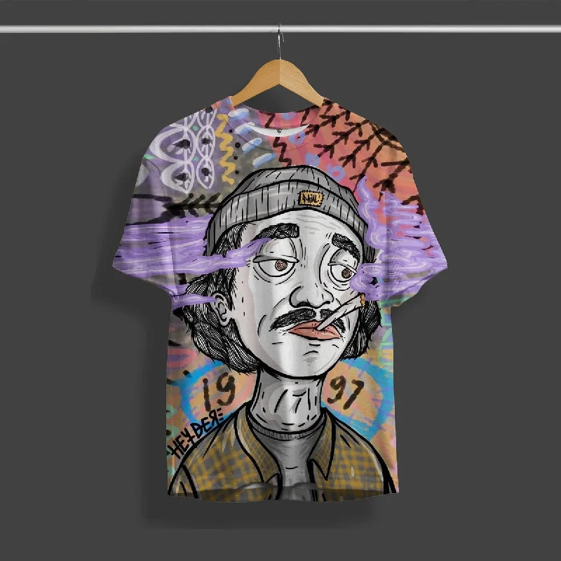 Midnight Sale Mind It All Over Printed T-Shirt