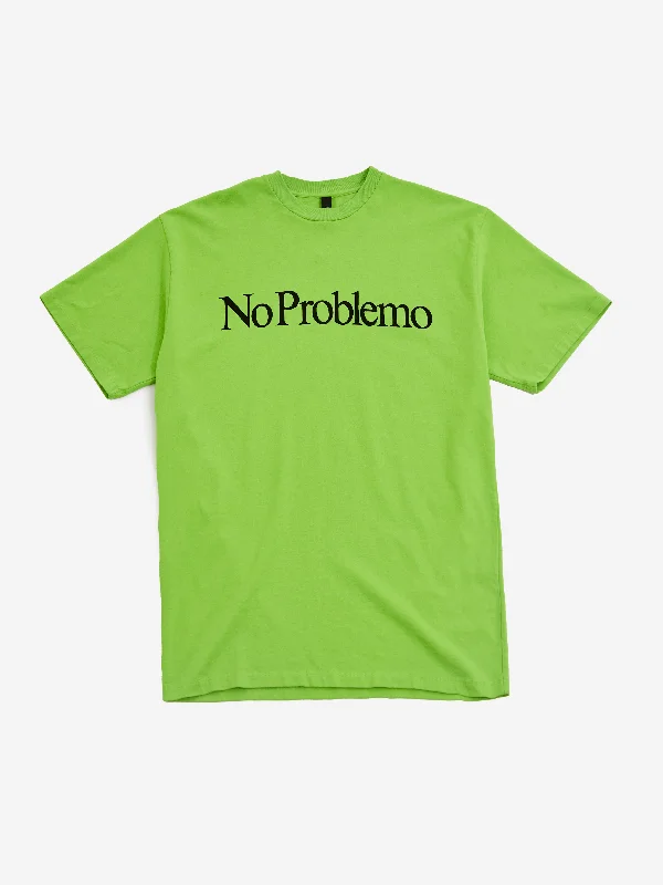 No Problemo Fluoro No Problemo Short Sleeve T-Shirt - Green