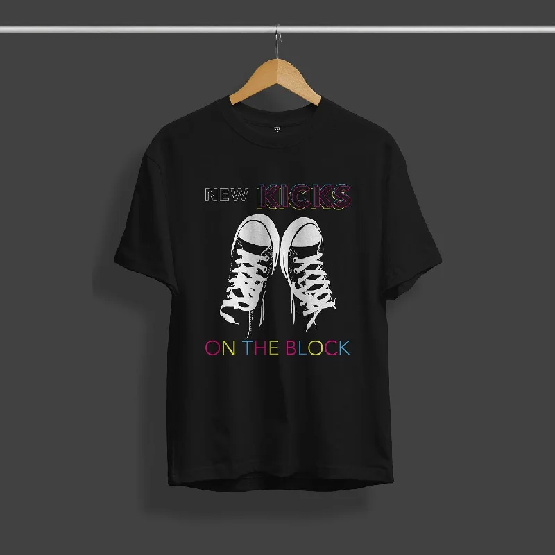 Weekend Savings Spree On The Block Cotton Graphic T-Shirt