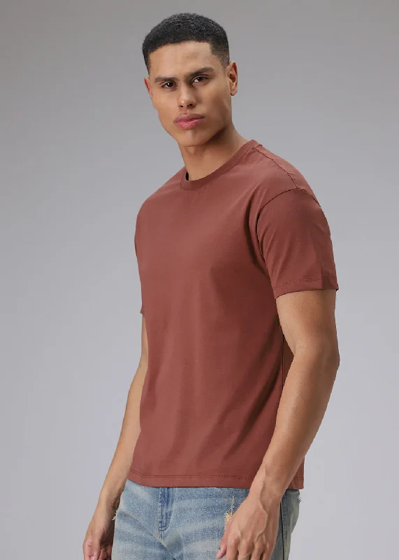 Plum Red Regular T-shirt