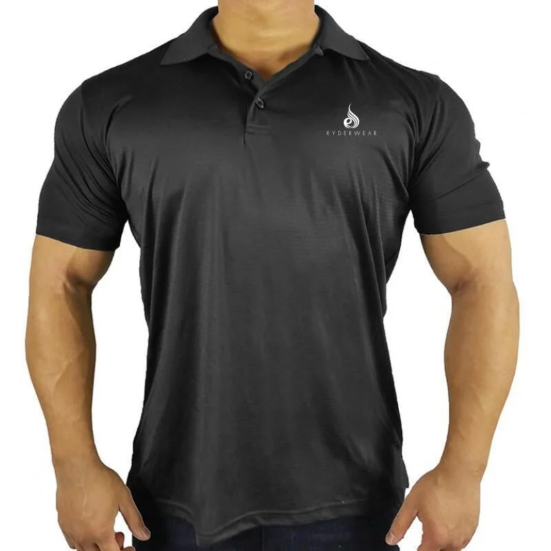 Polo Tee - Black