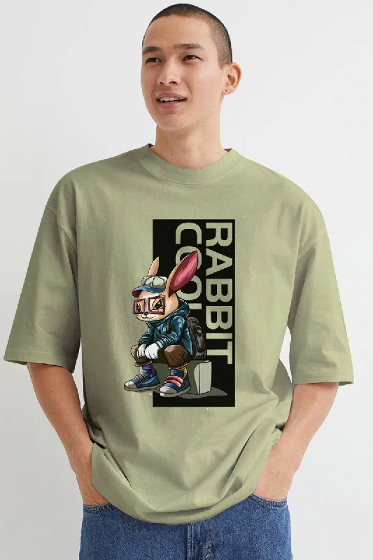 New Deals Rabbit Cool Over Size T-Shirt