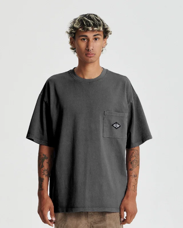 Massive Deals Scribble Pkt Tee - Ashphalt