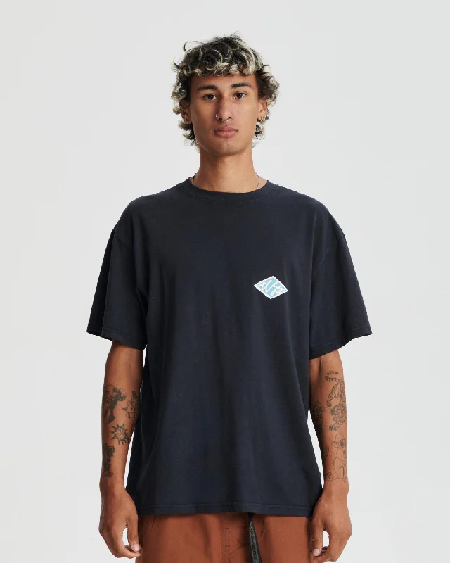 YEAR-End Clearance Scribble Tee - Vintage Black