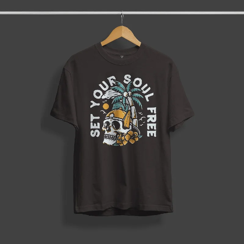 Weekend Specials You Can't Miss Set Your Soul Free Printed T-Shirt
