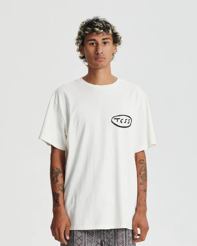Savings Galore Sharpen Service Tee - Vintage White