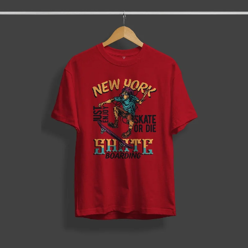 Weekend-Only Price Drops Skate Or Die Red Cotton T-Shirt