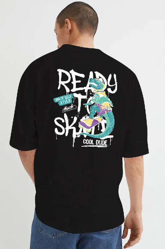 Deal Frenzy Skate Rule Style Oversize T-Shirt