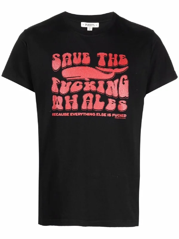Limited Availability Slogan-Print Short-Sleeved T-Shirt