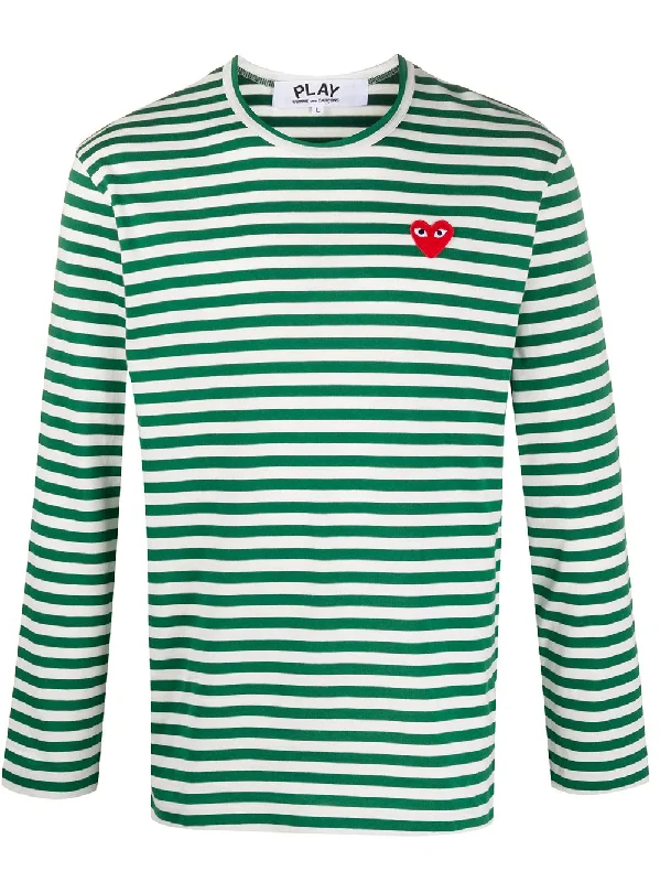 Amazing Deals Striped Long-Sleeve T-Shirt