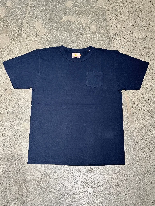 Weekend Specials to Relish Sunray Navy Blue Pocket Hanalei T-Shirt